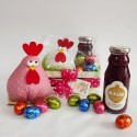 succo di melagrana e gallinella morbida